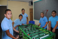  بالصور:  ترميم وافتتاح نادي السلام في مدينة الرملة 